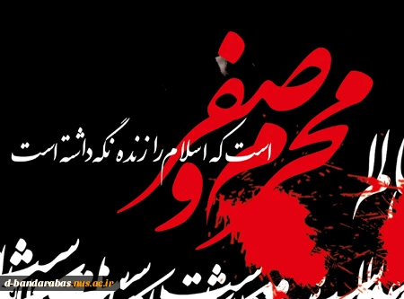 فرا رسیدن ماه  صفر تسلیت باد.