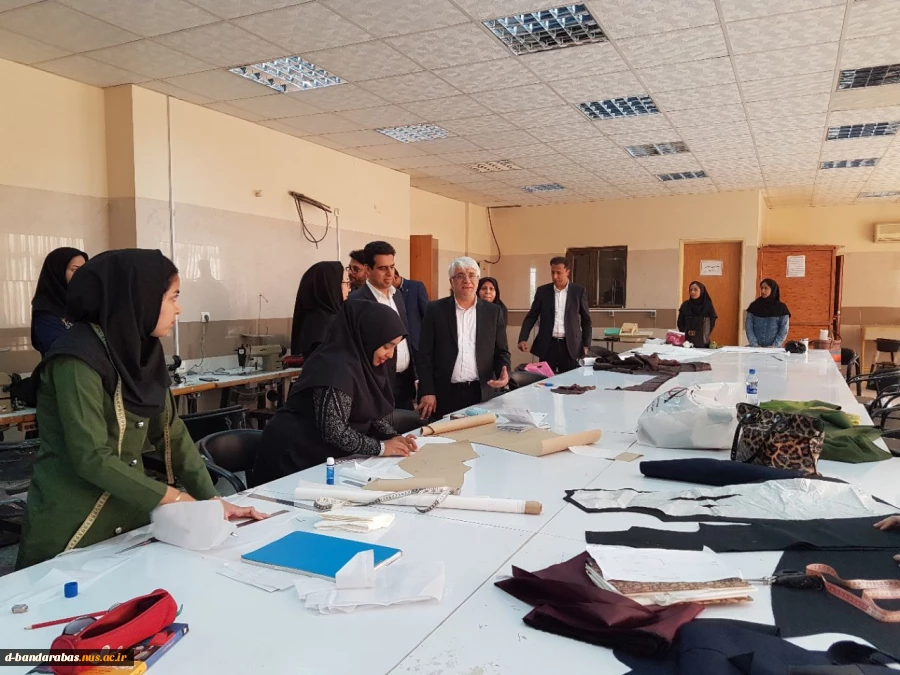 بازدید جناب آقای ناصر شمس  از مرکز