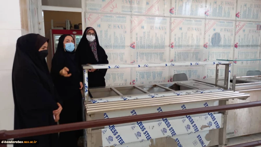 بازدید سرکارخانم نرگس منتظری تختی مدیر کل امور زنان و خانواده استانداری از آموزشکده فنی و حرفه ای دختران بندرعباس 5