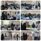بازدید جناب آقای مصلحی رئیس محترم دانشگاه ملی مهارت استان هرمزگان و سایر مسئولین به مناسبت روز کارمند و بازدید نماینده محترم نظارت و ارزیابی از برگزاری امتحانات پایان ترم