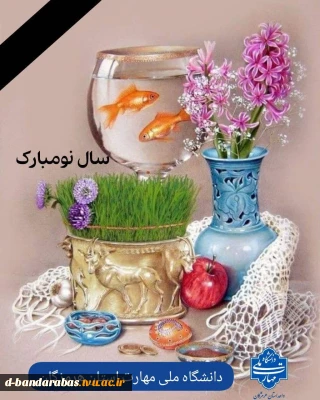 پیام تبربک نوروز جناب آقای  مهدی مصلحی رئیس دانشگاه ملی مهارت استان هرمزگان